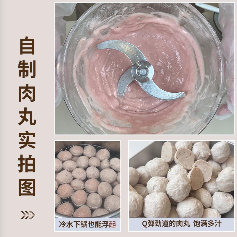 力钢果新款绞肉机纯铜LG-SY6A电机6大L容量大率不锈肉泥肉丸功打