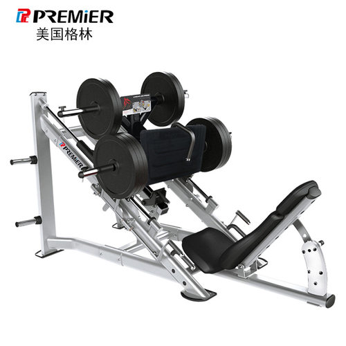 美国格林SM601倒蹬机 商用健身房45度蹬腿练习器腿部力量训练器械