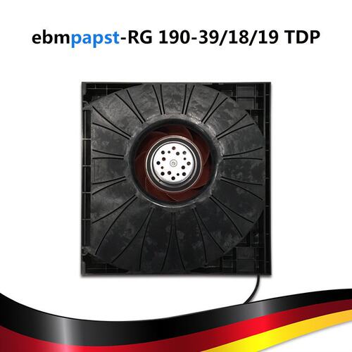 德国原装进口ebmpapst RG190-39-18-19-TDP离心风机散热风扇 48V