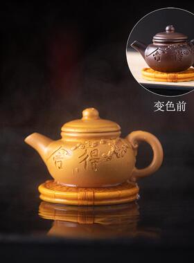 创意变色迷你指尖袖珍茶壶茶宠摆件精品可养功夫茶具茶道茶玩配件