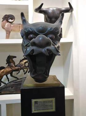 圆明园仿古青铜十二生肖兽首 黄铜工艺品摆件 户外园林景观装饰品