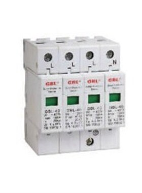 电源浪涌保护器 避雷器 防雷器 电涌保护器 GBL 30KA-60KA 4P