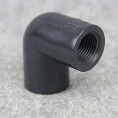 美标 台湾三厘UPVC水管管件ANSI SCH80塑料水管 内牙弯头内丝弯头