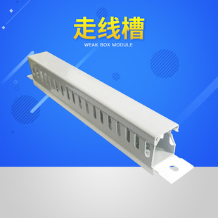 光纤箱弱电箱配件走线槽 理线架专用模块 可拆卸 综合布线好搭档