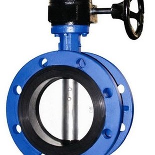 蜗轮法兰蝶阀管道阀门 D341X-10/16 DN50 65 80 100 150 200 250