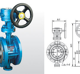 正品埃美柯809多层次金属法兰硬密封蝶阀DN506580100125150专卖店