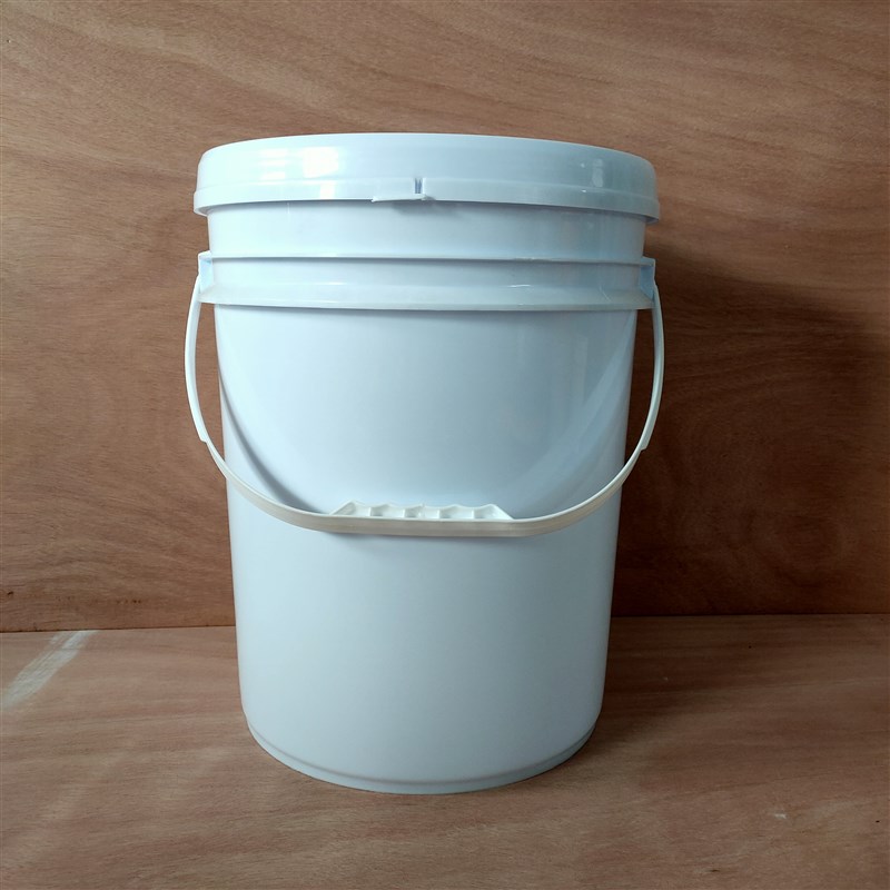 20升20公斤压盖密封桶加厚涂料乳胶漆背涂胶水桶家用水桶盖全新PP