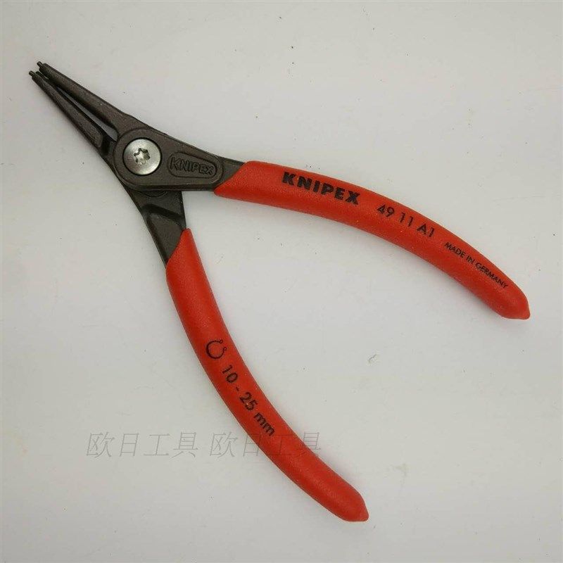 德国凯尼派克KNIPEX 精密轴用外卡簧钳 4911A1 49 11 A1 A0 A2 A3