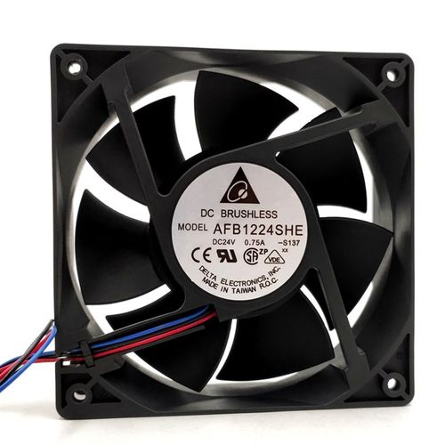 全新台达 AFB1224SHE 12038 24V 0.75A 12CM大风量变频器散热风扇