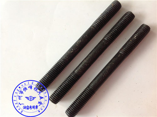 马模螺丝 双头牙螺杆 模具压板螺杆M14*75 100 125 150至300mm