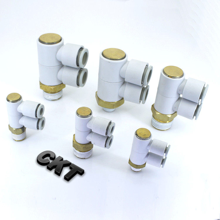 CKT品牌气动快插接头可调动KQ2VD04/06/08/10/12-M5/01/02/03/04S