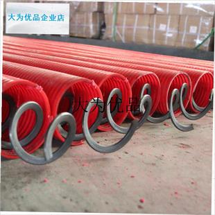 吸粮机配件管子抽粮机绞龙专用B的锰钢螺旋轴蛟龙叶片防冻软管及,
