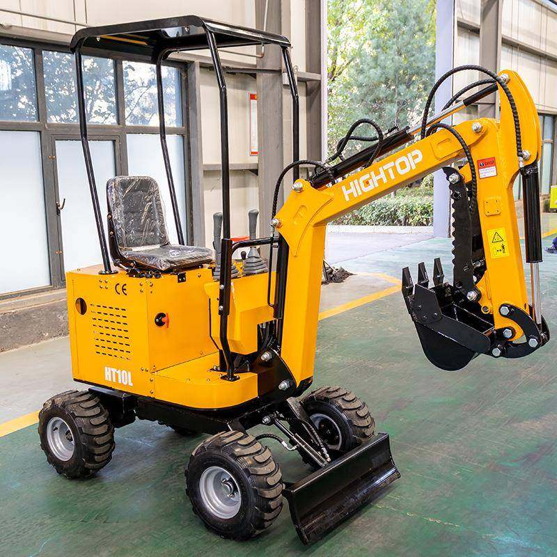 挖出法国TTJ小土型轮式掘机HT10L家用迷你口挖掘机果园开荒挖机,电子元器件市场,其它元器件,淘宝优惠券,粉丝福利购,淘宝优惠卷