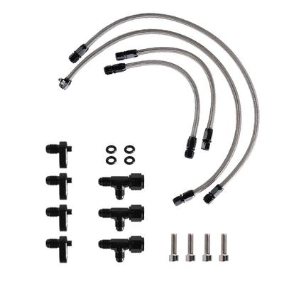 厂家改装蒸汽通钢风软管冷却液交叉套件N4不锈编织70970管L软SLSA