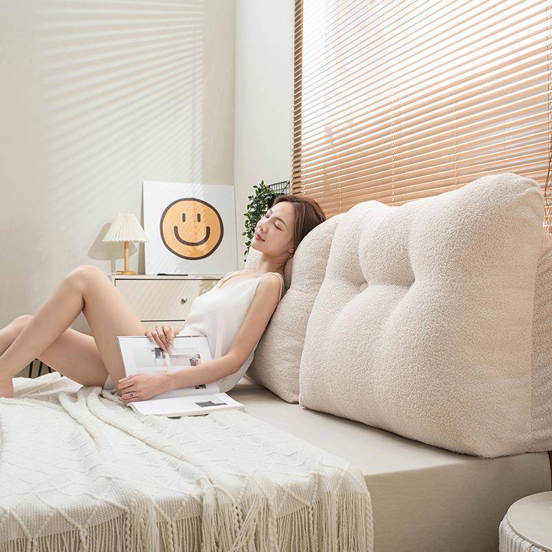 固定无床可头靠垫大背术贴软靠包魔2024229靠枕护腰枕床上靠枕支