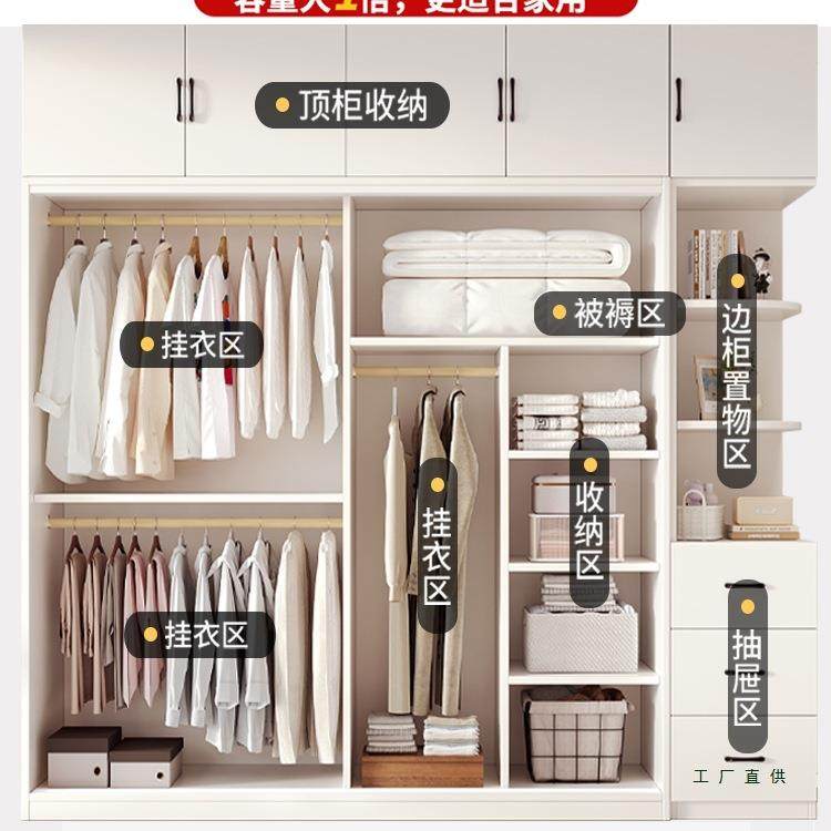 衣柜家用卧室全实木推橱拉门出租房用新款款衣QPE爆简儿童定制易,电子元器件市场,其它元器件,淘宝优惠券,粉丝福利购,淘宝优惠卷