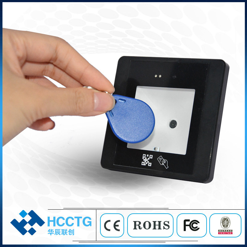 2D扫码非接触式NFC门禁钥匙扣读卡扫码器HM20
