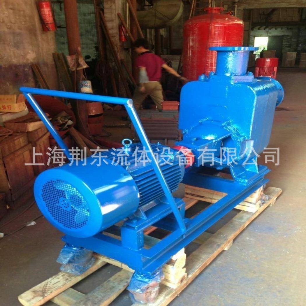 上海吸泵Z自吸泵W铸排污铁泵ZW100-10自3160-30自吸泵移动式自吸