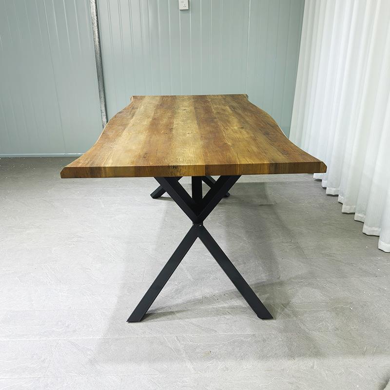 简约现代实木写长桌餐桌方电脑桌家用卧室长形学桌办公习桌484字