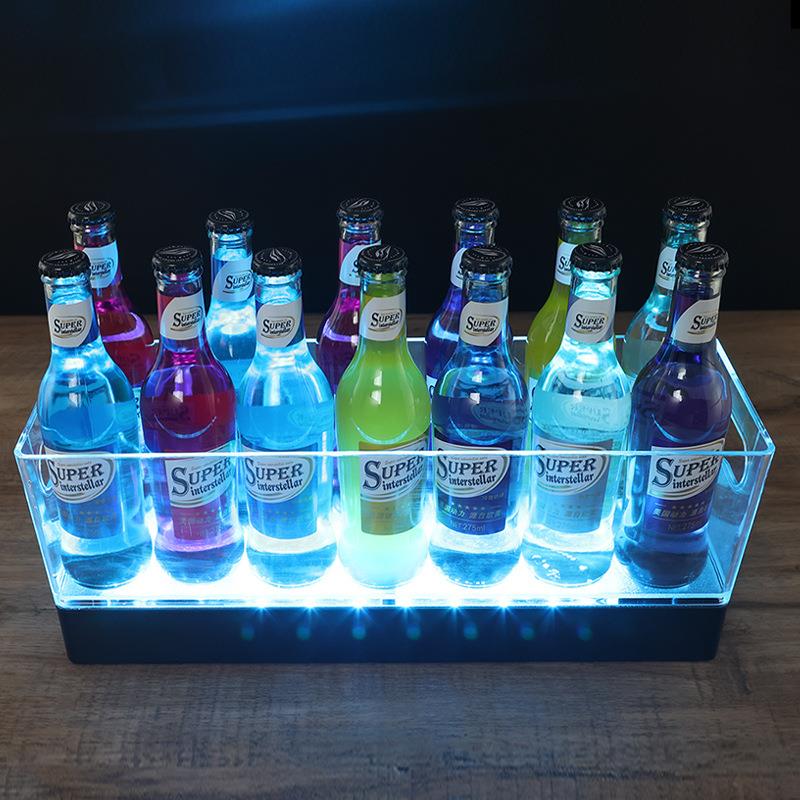 力桶透塑料冰桶亚克酒12支冰桶座冰明酒桶大容量啤酒酒吧用品量大