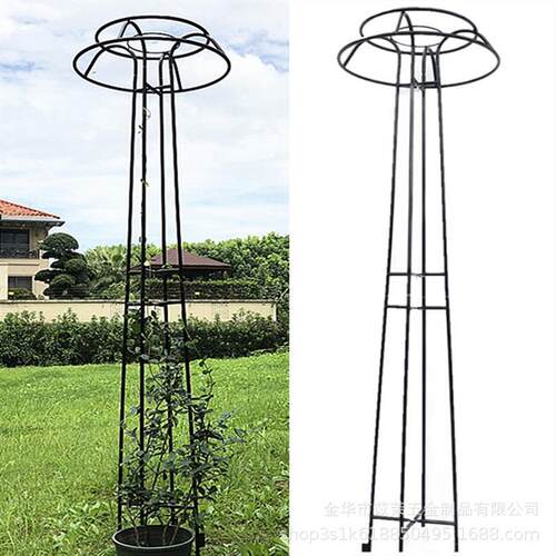 铁园莲艺黄瓜季铁IDT线攀藤蘑菇伞型花架爬藤架绿植物支架子月杆