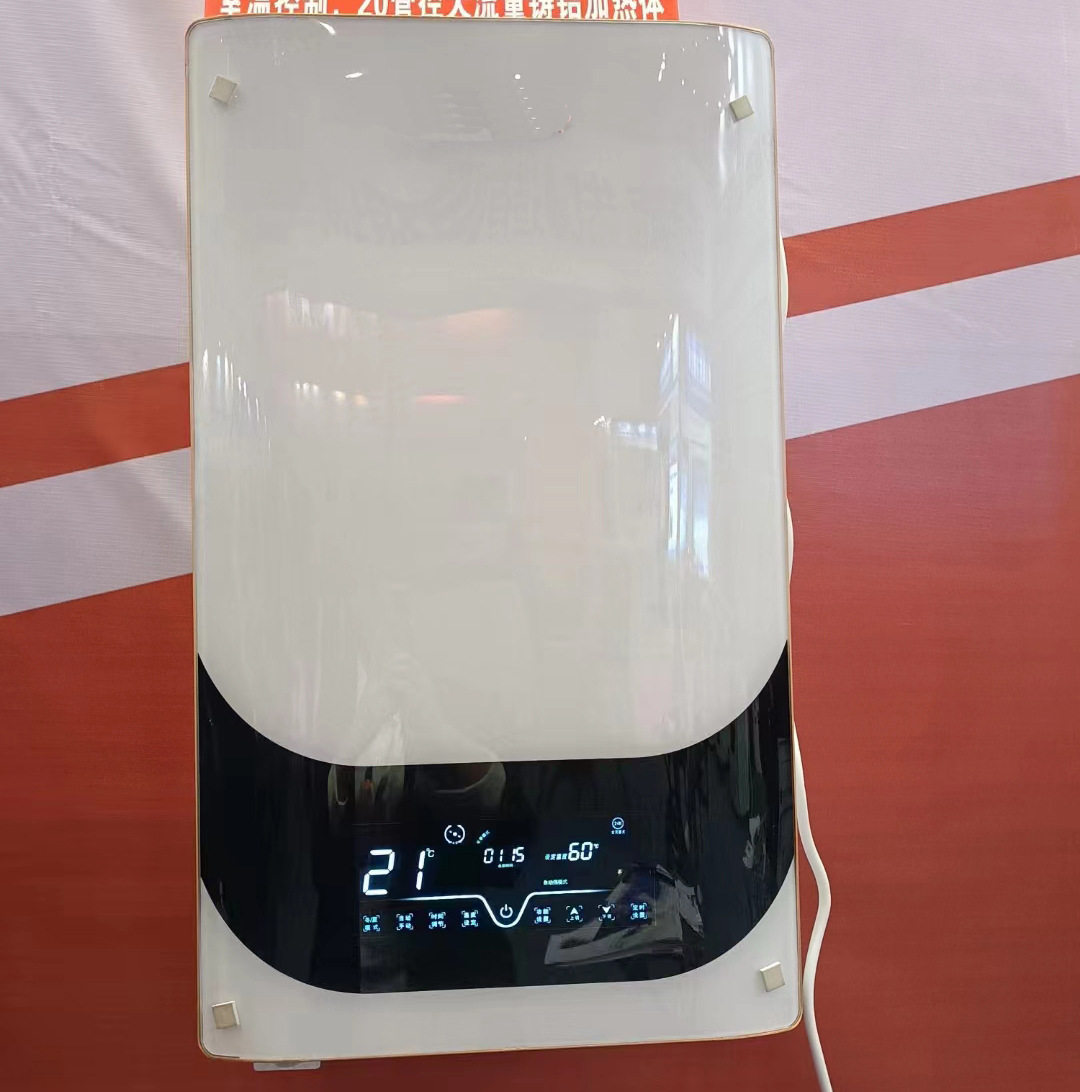 匠奥电家用采暖炉24kw曲面屏双水泵封闭式水箱带室内温控器与APP