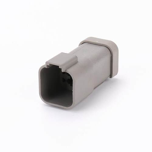 T4-6IIAP-E0030德驰连接器带盖挖掘D机线束接对接插头DT062-S-CE0