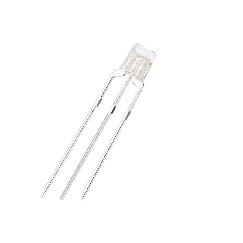 管直插led灯珠234光红绿双色透明共阴共阳2**4红蓝雾状红3HLE翠发