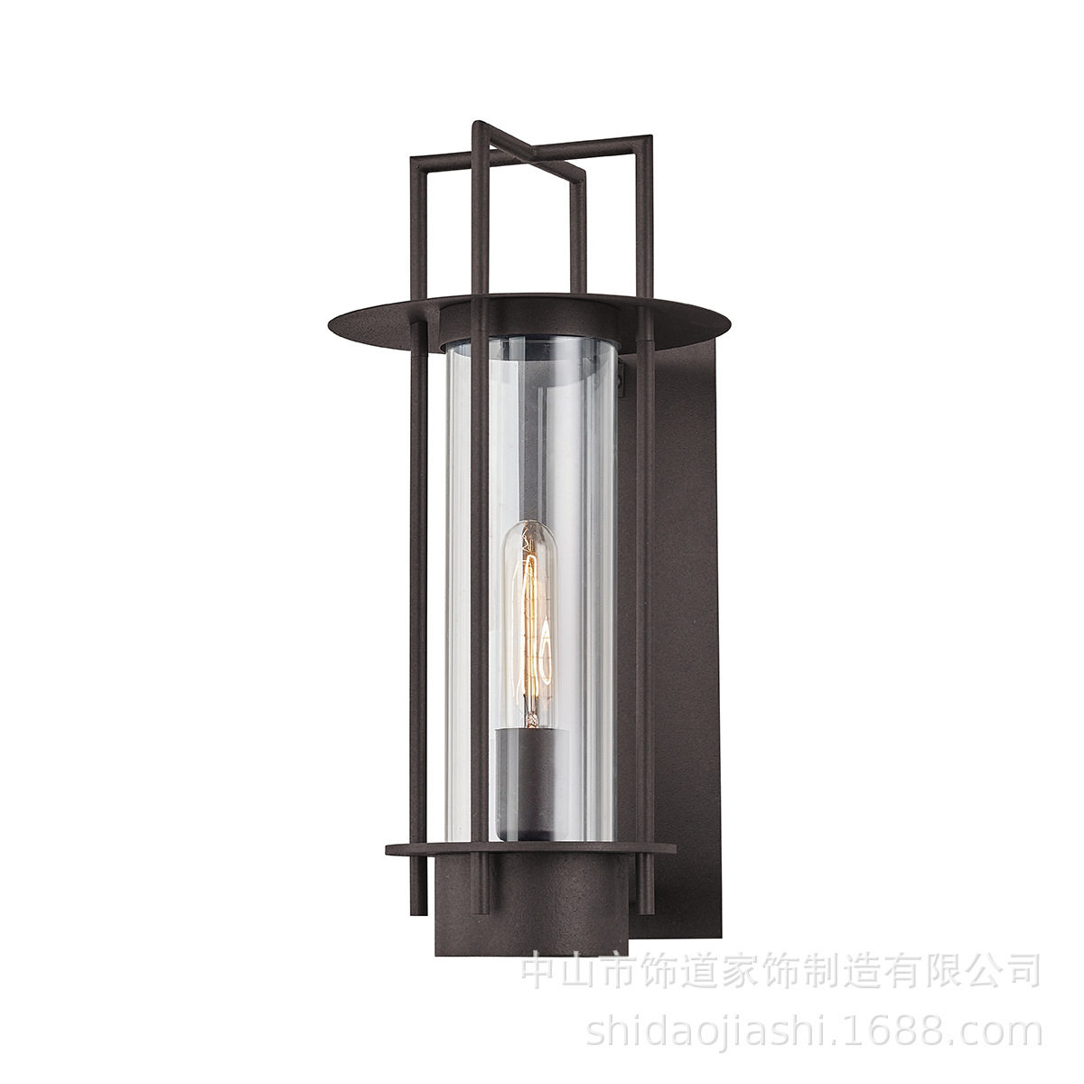 美式室外防水LED壁灯简约复古防水别墅花园墙面装饰家用大门壁灯