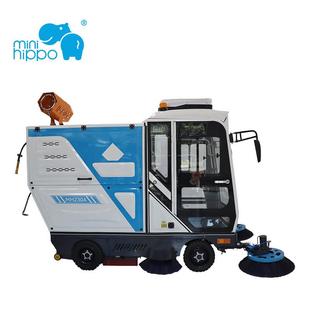 小河马多功能厂545驾驶式 扫地车雾炮扫高压洗一体工物业清扫车地