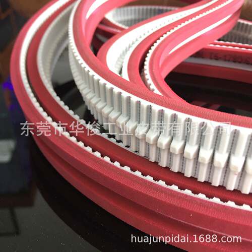 T1PU同步PU同步带加T10红0U胶P带同步带开槽