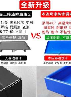 防渗漏漏托盘化学品危废液废体防泄露金属油盆RJE接油栈板机油桶