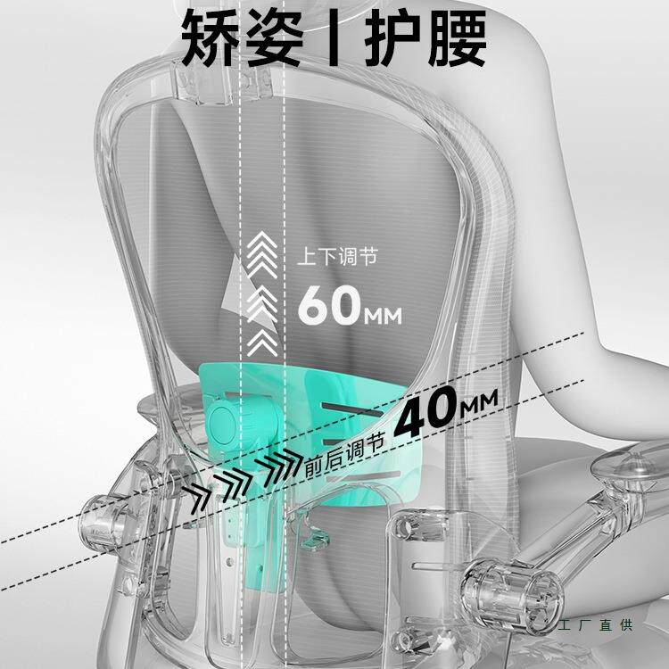 班贝悠电脑椅学习椅公室人体工学办椅家用APN适久书舒桌学生坐椅