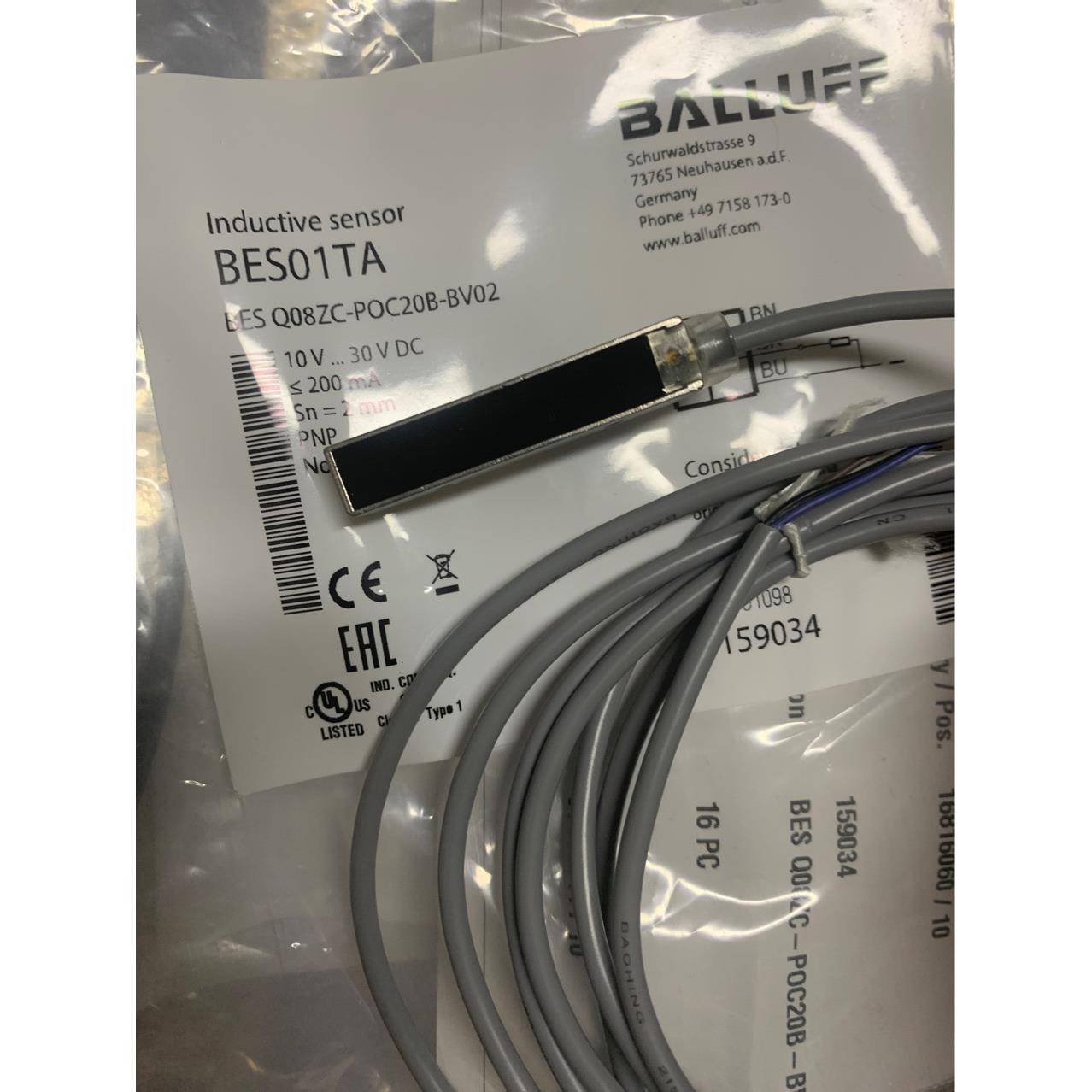 巴鲁夫0/BALLUFF接近开BES01TABESBES01TAQ8关ZC-POC20B-BV02