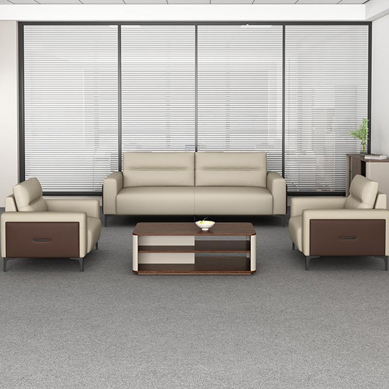 时尚发办公室沙发SC-2319会客接待区单人组位办公休沙息区洽谈办