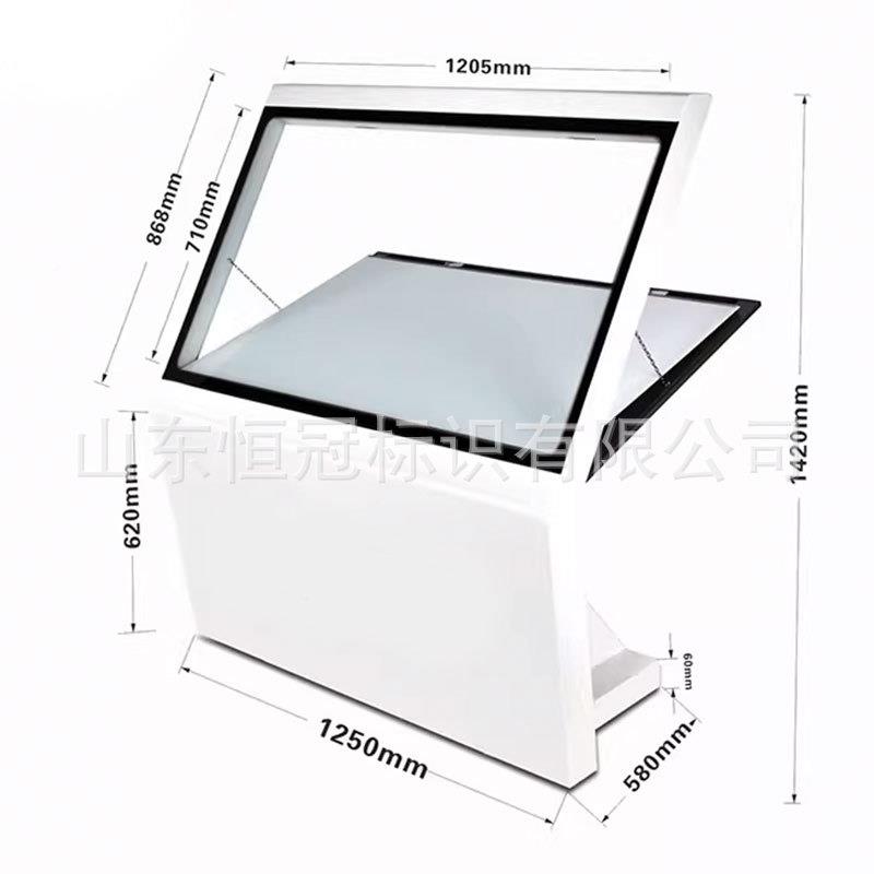 落地牌式楼层总台平图商场式导视牌展示索引酒店大595堂指示立牌