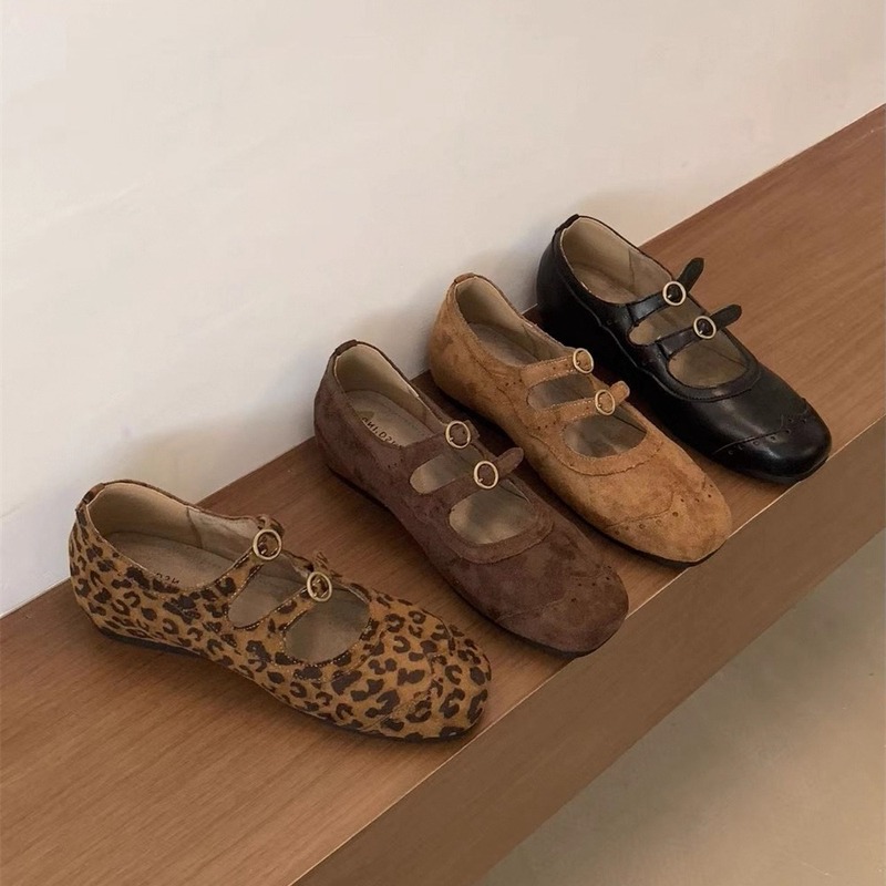 香港内增高复古玛丽珍小皮鞋女秋季2025年新款休闲时尚配裙子单鞋