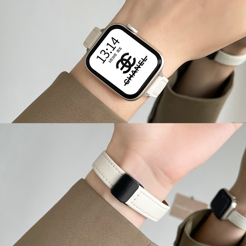 适用华为watchfit3表带夏天高级磁吸4智能手表fit2手环替换腕带fi