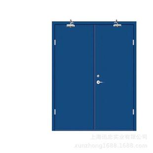 母正规厂单开对开子钢KXE制防火门颜品色自选可生家产质优