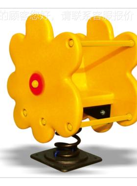 幼儿户外公园小区儿摇马室外童游乐园设施双人弹簧摇摇跷90308跷