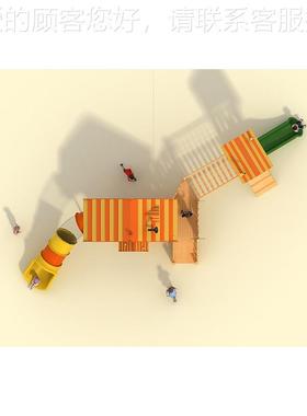 儿童木制梯 乐天一式服务滑自设计制72069造安装站 新品主推荐上