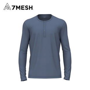 男款 7mesh Men 美利奴羊毛长袖 衫 Shirt 云游 Desperado