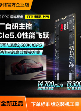 三星9100PRO1T/2T台式机PC笔记本PS5电脑NVMePCIe5.0M.2固态硬盘
