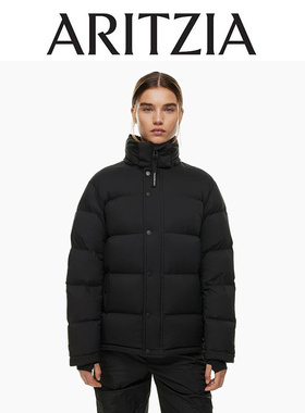 加拿大正品Aritzia The Super Puff羽绒服白鹅绒拉链外套女秋冬季