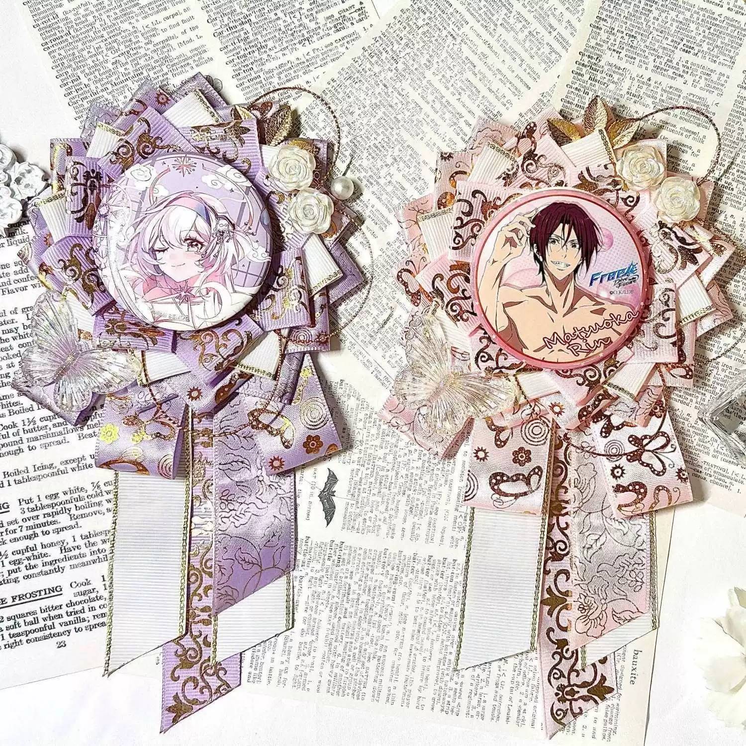 谷美吧唧托吧唧展示托吧唧托盘吧唧底托华丽吧唧托书包装饰物谷美图片