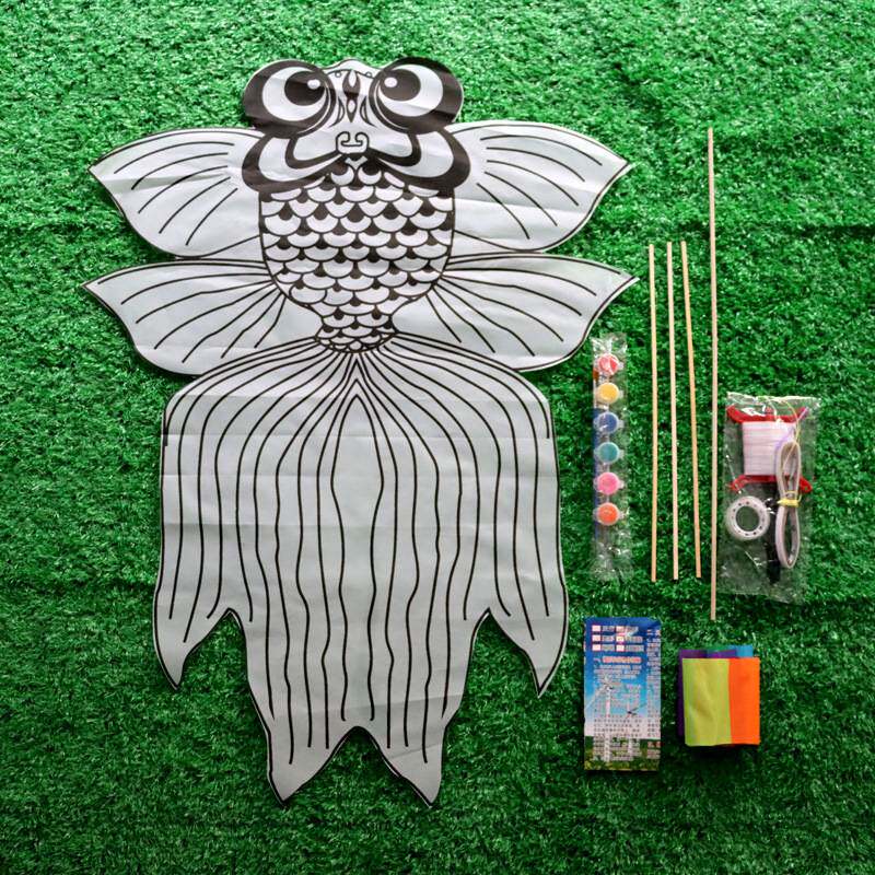 新款传统竹签手工艺diy空白风筝