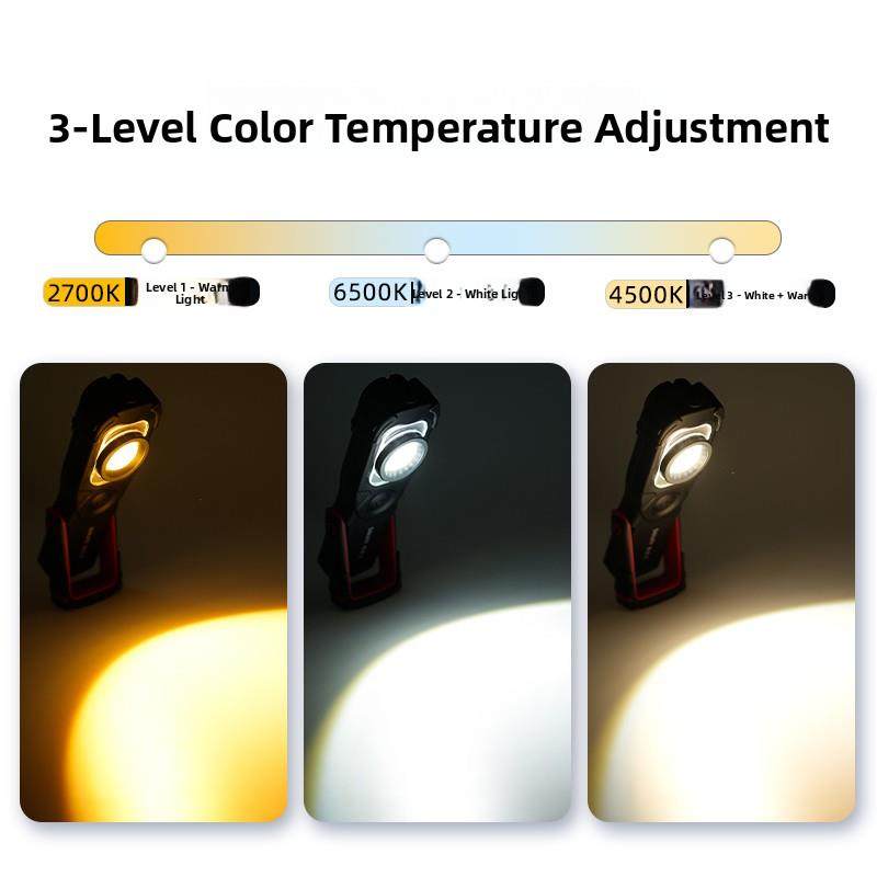 斯奈夫 工作灯汽修维修灯强光强磁led修车专用汽车美容抛光捕纹灯