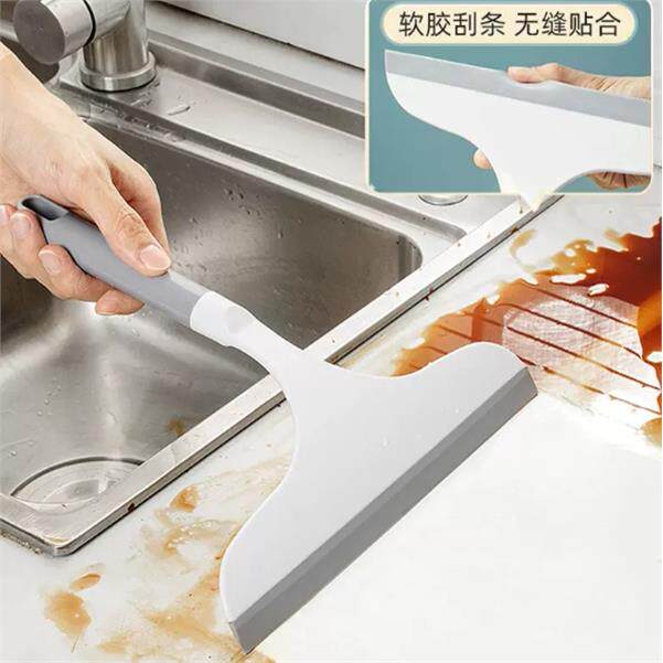 灰白刮水器擦玻璃神器家