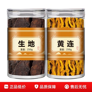 生地黄连茶正品组合茶包生地黄莲片泡水喝的功效与作用官方旗舰店