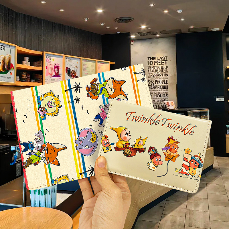 新款户口保护壳户口簿皮套疯狂动物城外壳保护套活页收纳本卡套